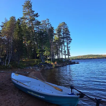 Blue Moment At The Arctic Circle- Forest, Beach, Activities Chalet Meltosjärvi