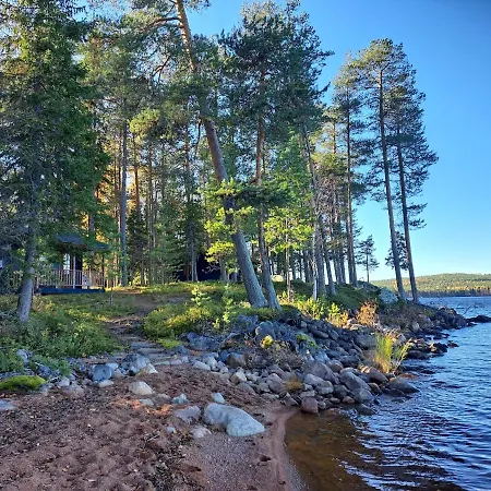 Dağ evi Blue Moment At The Arctic Circle- Forest, Beach, Activities *