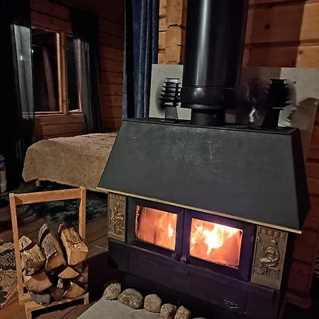 Blue Moment At The Arctic Circle- Forest, Beach, Activities Meltosjärvi