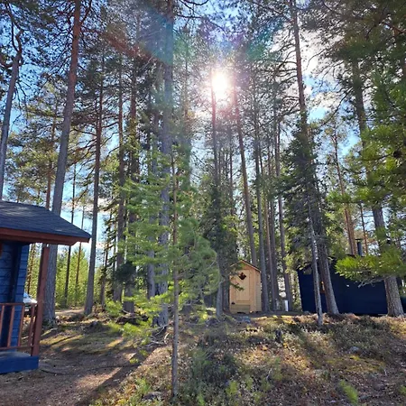 Dağ evi Blue Moment At The Arctic Circle- Forest, Beach, Activities