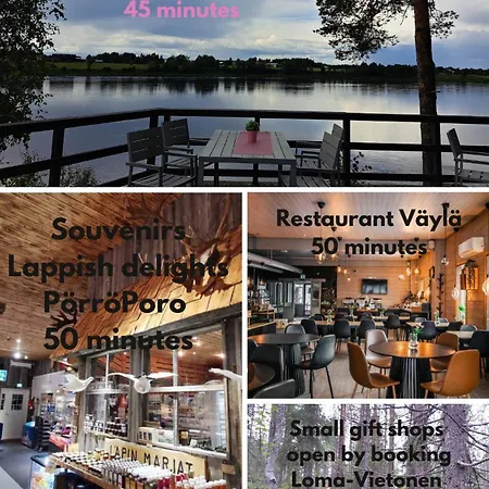 木屋 Blue Moment At The Arctic Circle- Forest, Beach, Activities Meltosjärvi