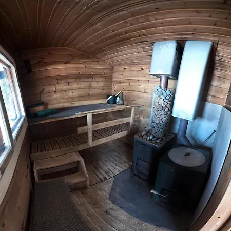 木屋 Blue Moment At The Arctic Circle- Forest, Beach, Activities Meltosjärvi