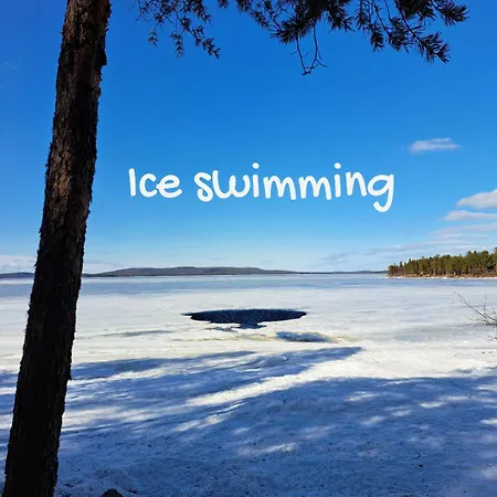 Dağ evi Blue Moment At The Arctic Circle- Forest, Beach, Activities