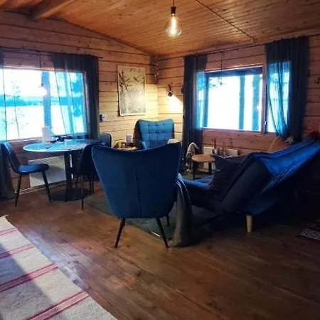 Chalet Blue Moment At The Arctic Circle- Forest, Beach, Activities *