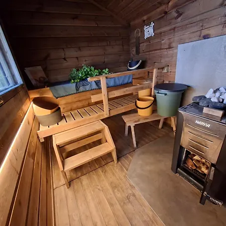 Blue Moment At The Arctic Circle- Forest, Beach, Activities Chalet