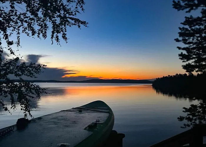 Blue Moment At The Arctic Circle- Forest, Beach, Activities *