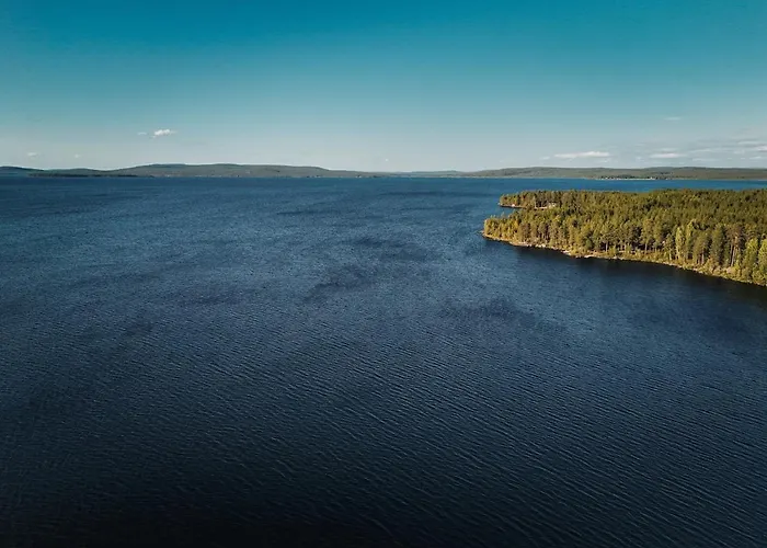 Blue Moment At The Arctic Circle- Forest, Beach, Activities Meltosjärvi