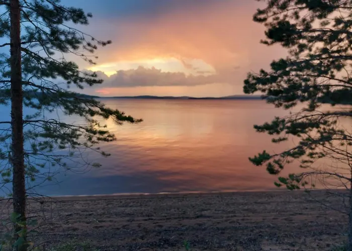 Blue Moment At The Arctic Circle- Forest, Beach, Activities Chalet