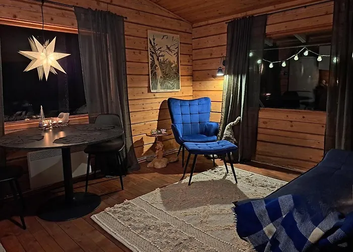 Blue Moment At The Arctic Circle- Forest, Beach, Activities Meltosjärvi