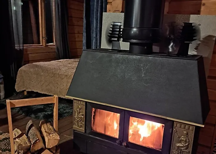 Blue Moment At The Arctic Circle- Forest, Beach, Activities Meltosjärvi