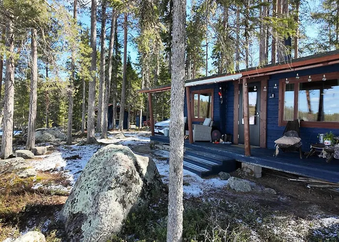 Chalet Blue Moment At The Arctic Circle- Forest, Beach, Activities