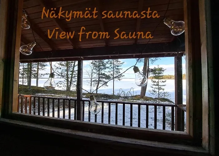 Blue Moment At The Arctic Circle- Forest, Beach, Activities * Meltosjärvi