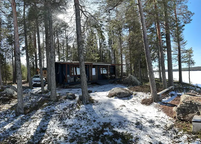 Chalet Blue Moment At The Arctic Circle- Forest, Beach, Activities Meltosjärvi